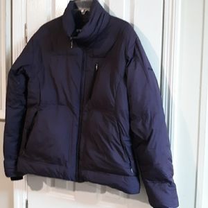 Womens Columbia large purple down jacket used but good condition.